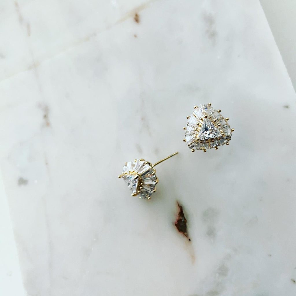 Triangle Shrine Earrings