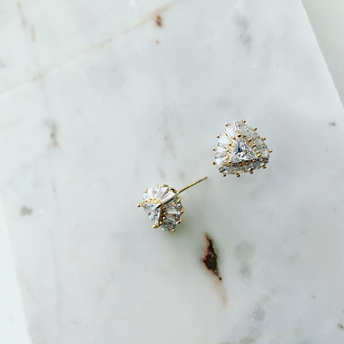 Triangle Shrine Earrings