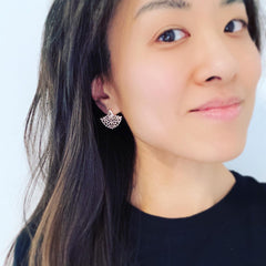Lattice Lace Earrings