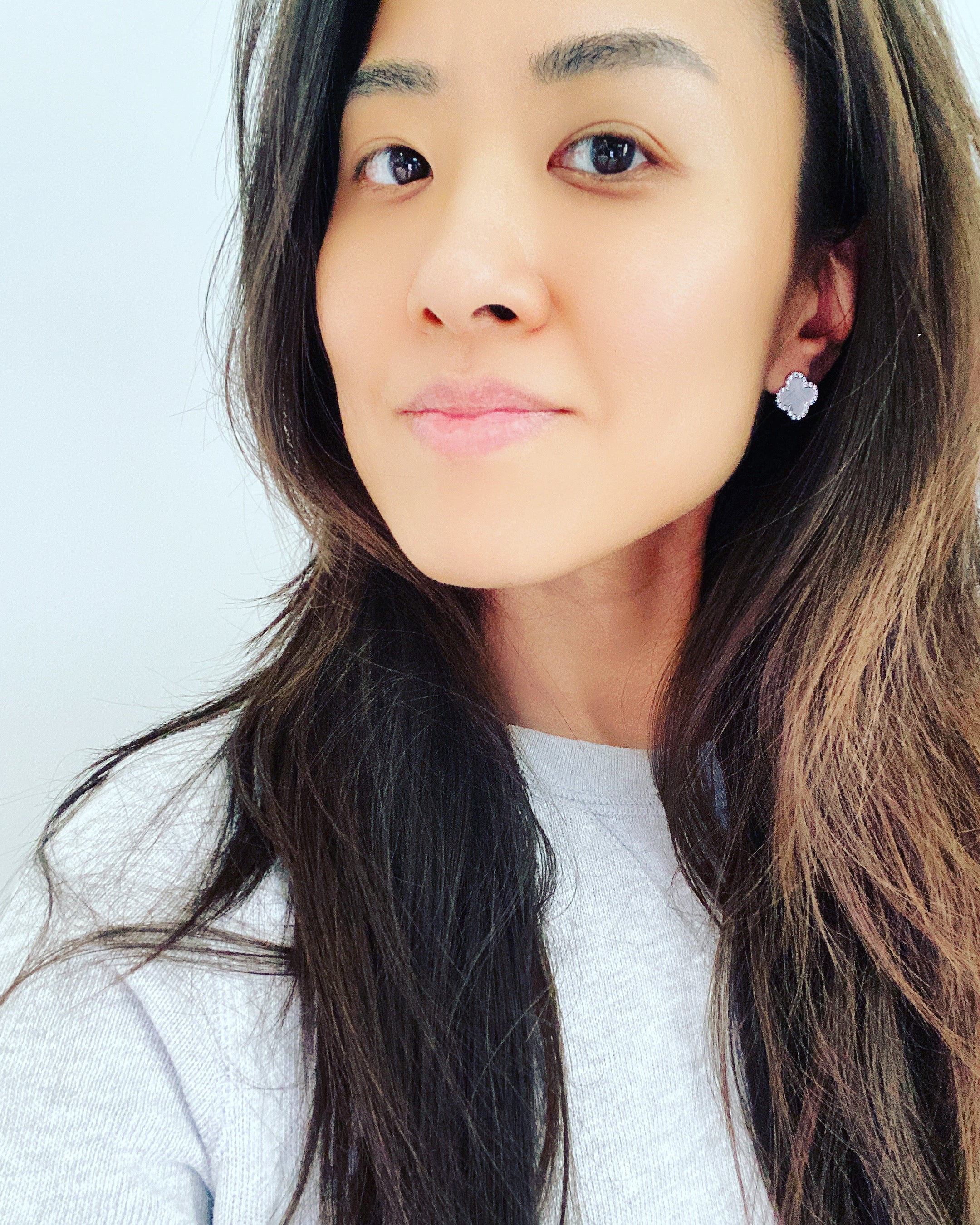 Clover Leaf (Pavé Trim) Earrings