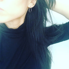 Triangle Wire Earrings