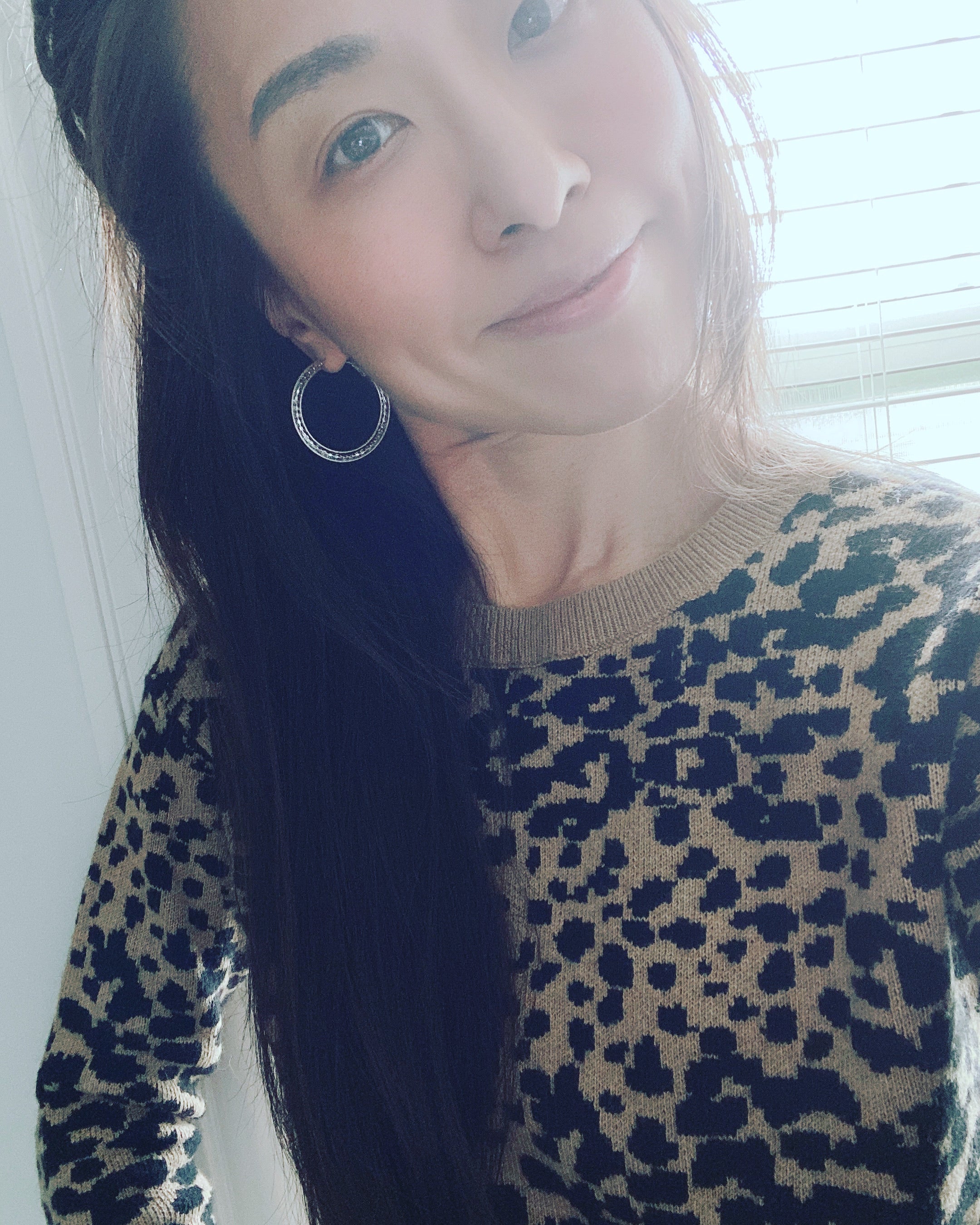 Inlay Hoop Earrings