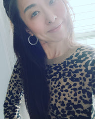 Inlay Hoop Earrings