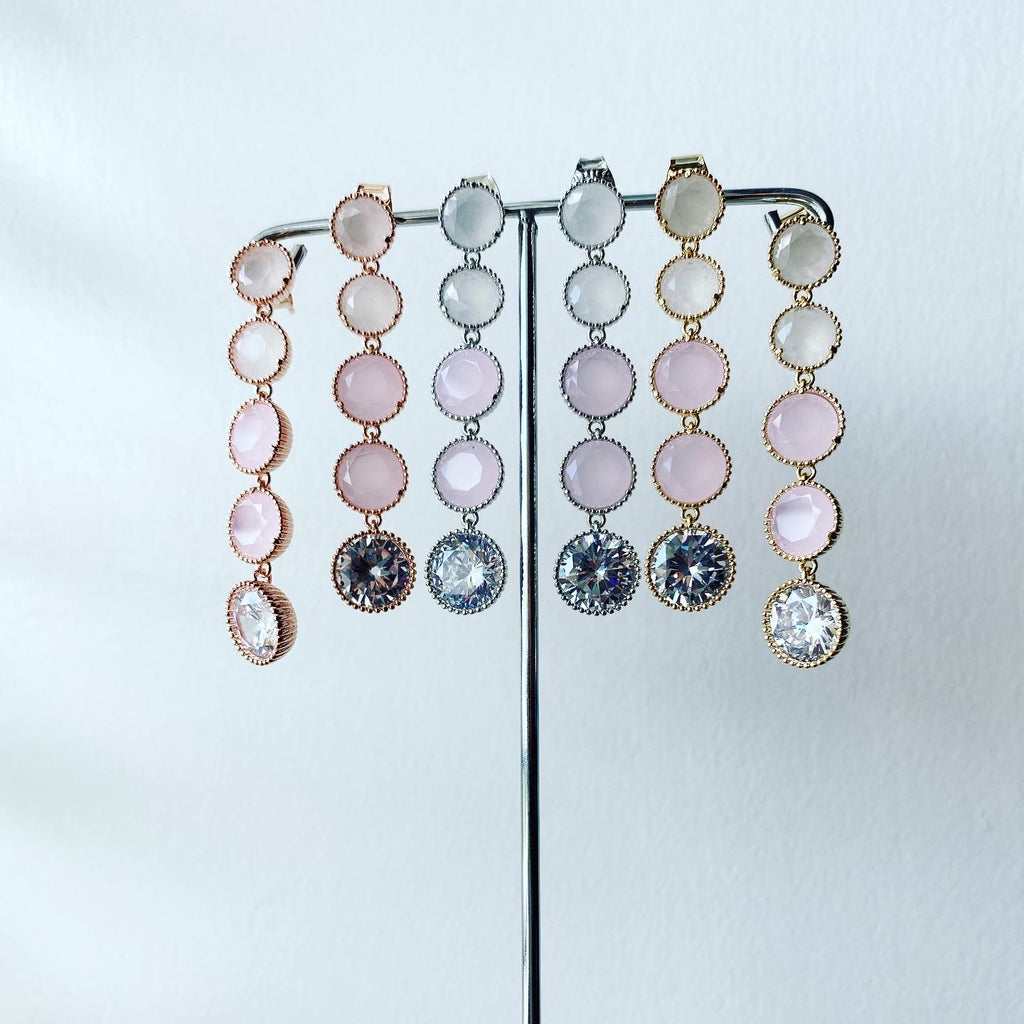 Pretty In Pink Duster Earrings