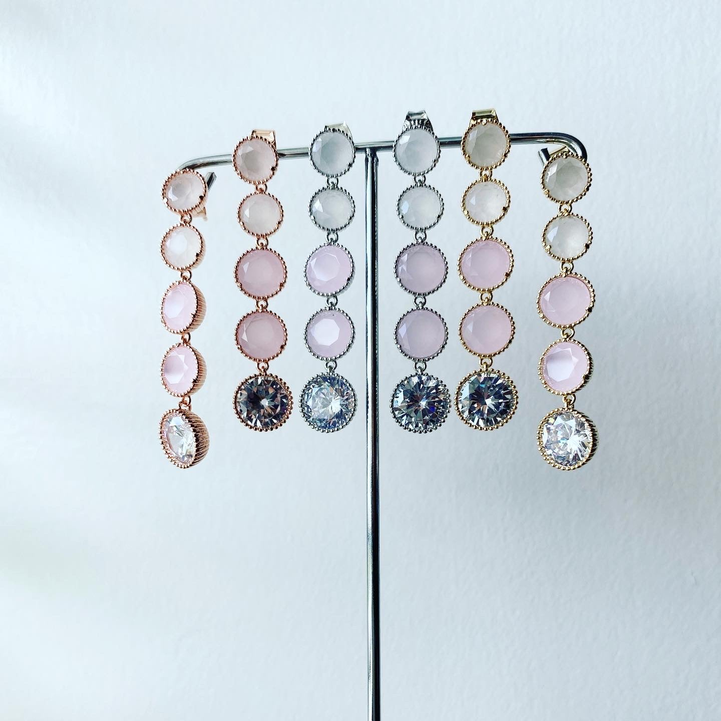 Pretty In Pink Duster Earrings