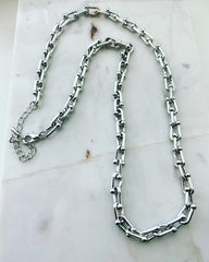 Hardware Link Chain Necklace (Micro)