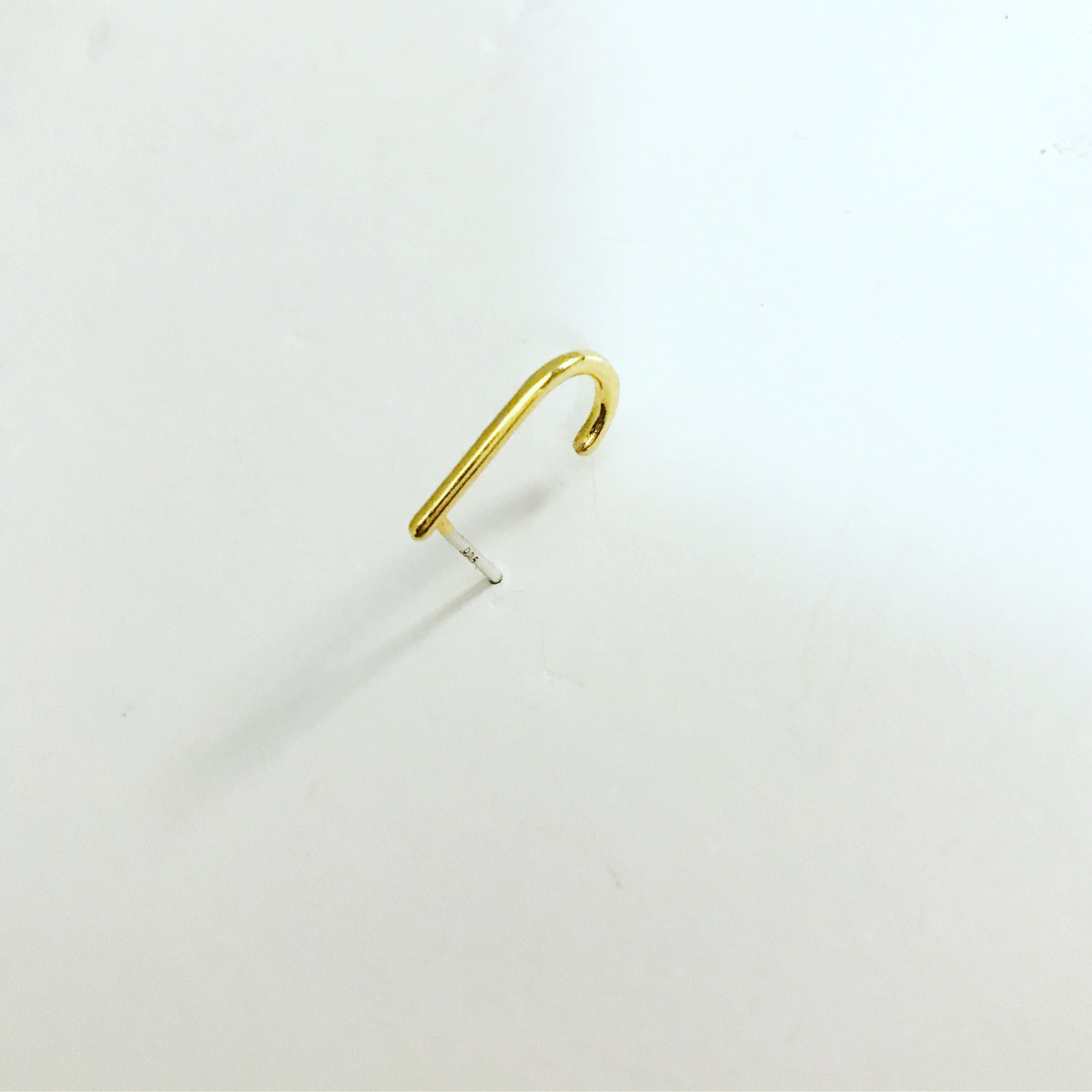 Solid Suspender Earring