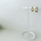 Huggie Hoop Earrings: Petals All Around