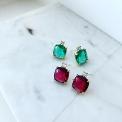 Savvy Square Earrings