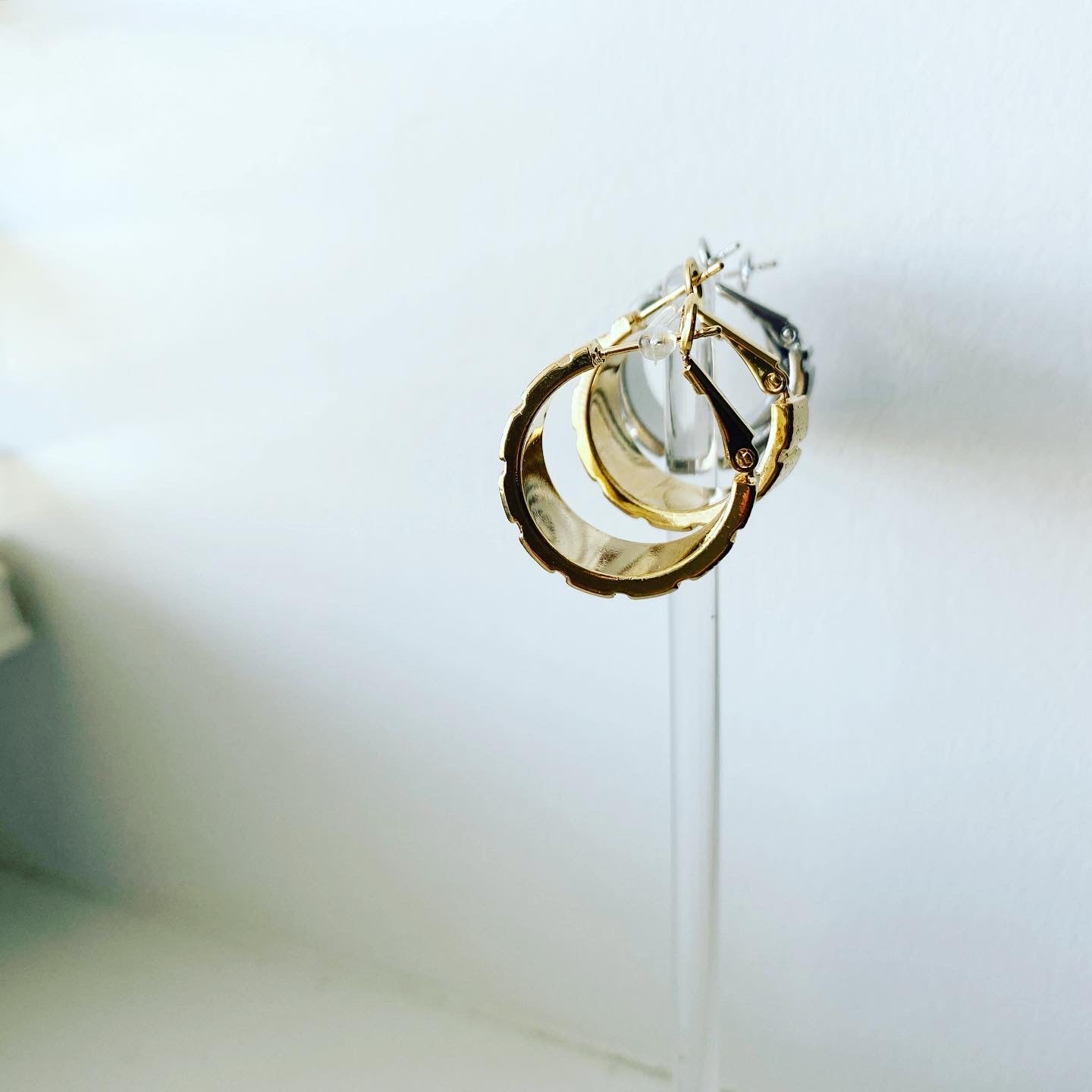 Hopscotch Hoop Earrings