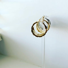 Hopscotch Hoop Earrings
