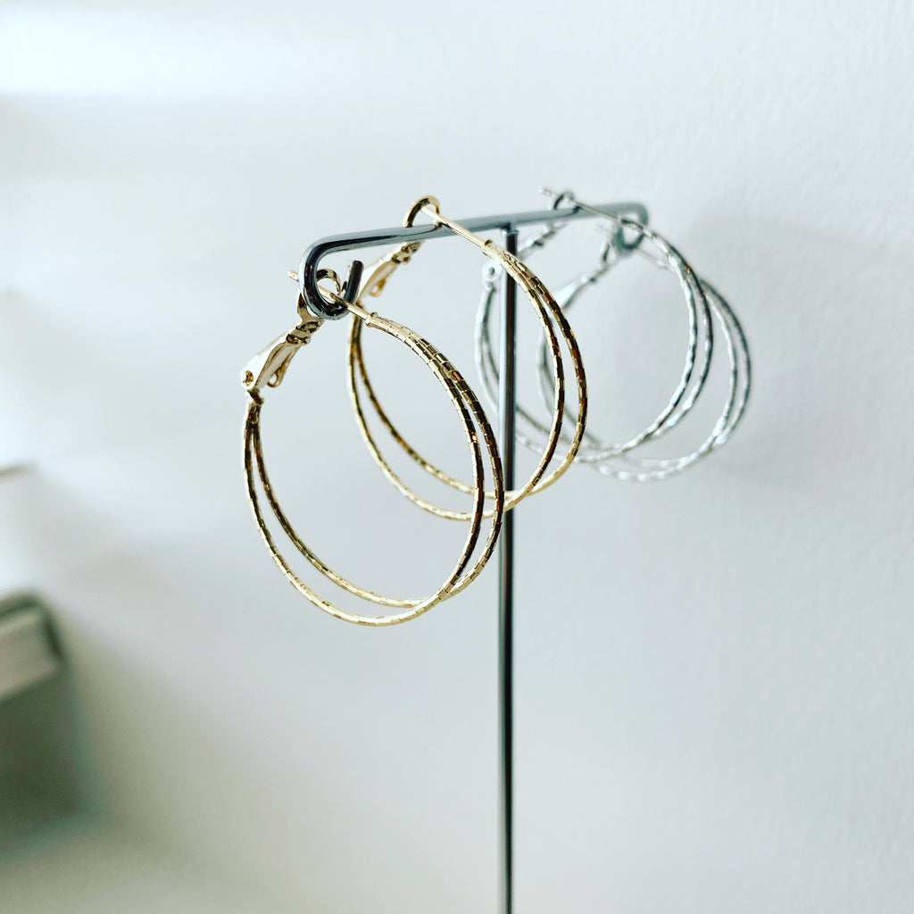 Split Hoop Earrings
