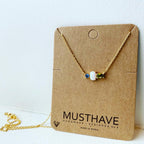Opal & Stone Buddy Necklace