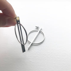 Circle Mod Earrings