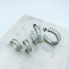 Bali Bling Hoop Earrings