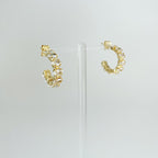 Marquise Eye Hoop Earrings