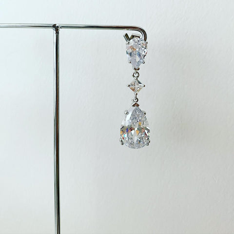 Noble Triple Drop Earrings