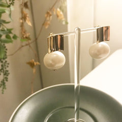 Pearl Gumball Earrings