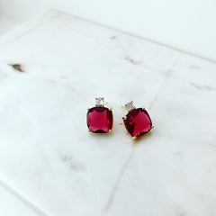 Savvy Square Earrings