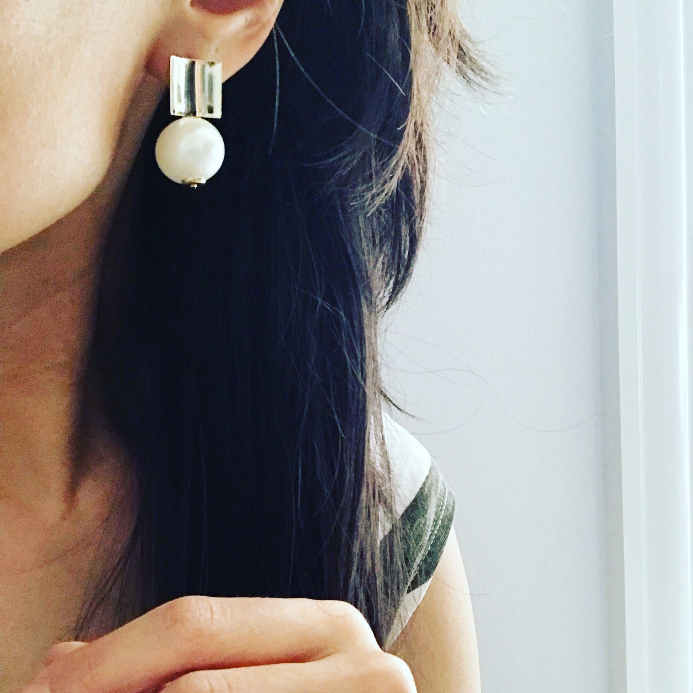 Pearl Gumball Earrings