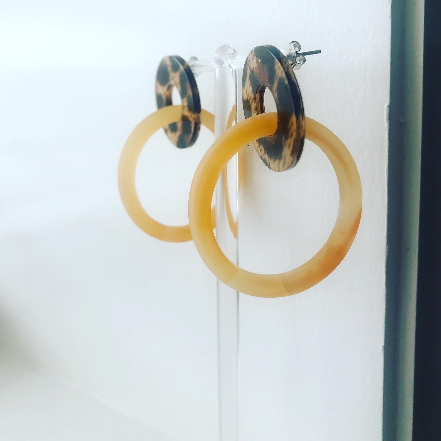 Leopard Rings Earrings