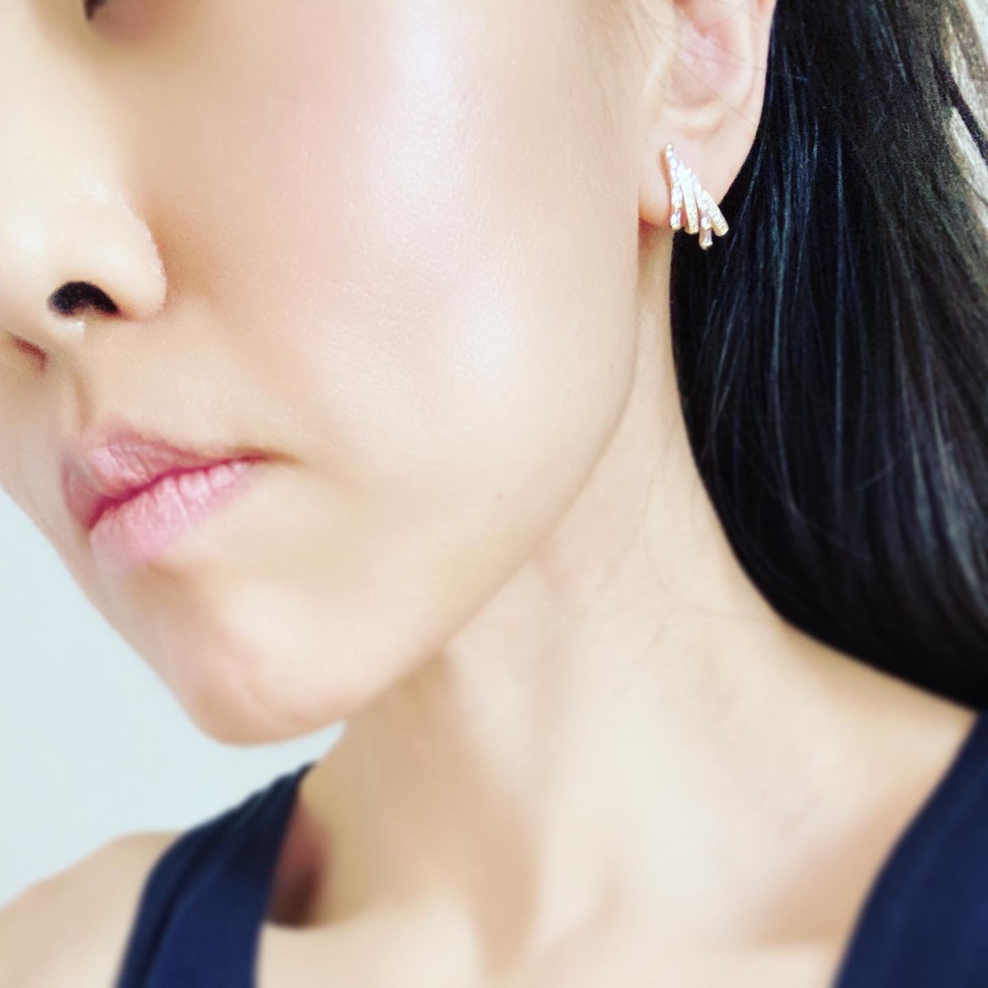 Fan Bling Earrings
