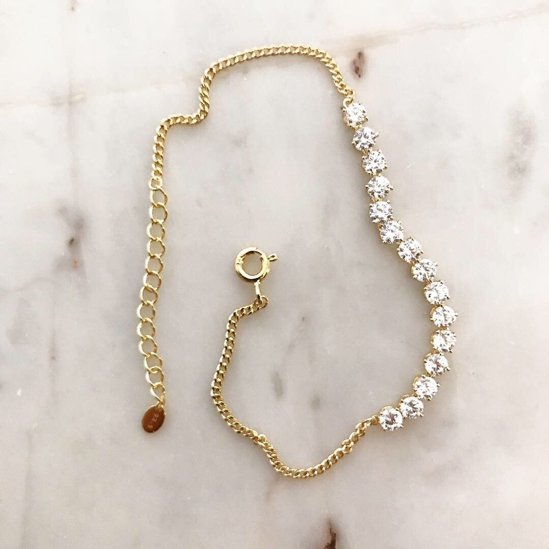 Magnificent Sparkle (+ Chain) Bracelet