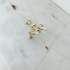 Darling CZ Stud Earrings