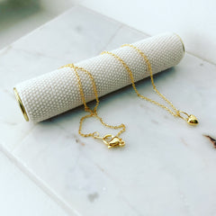 Puffed Heart Necklace