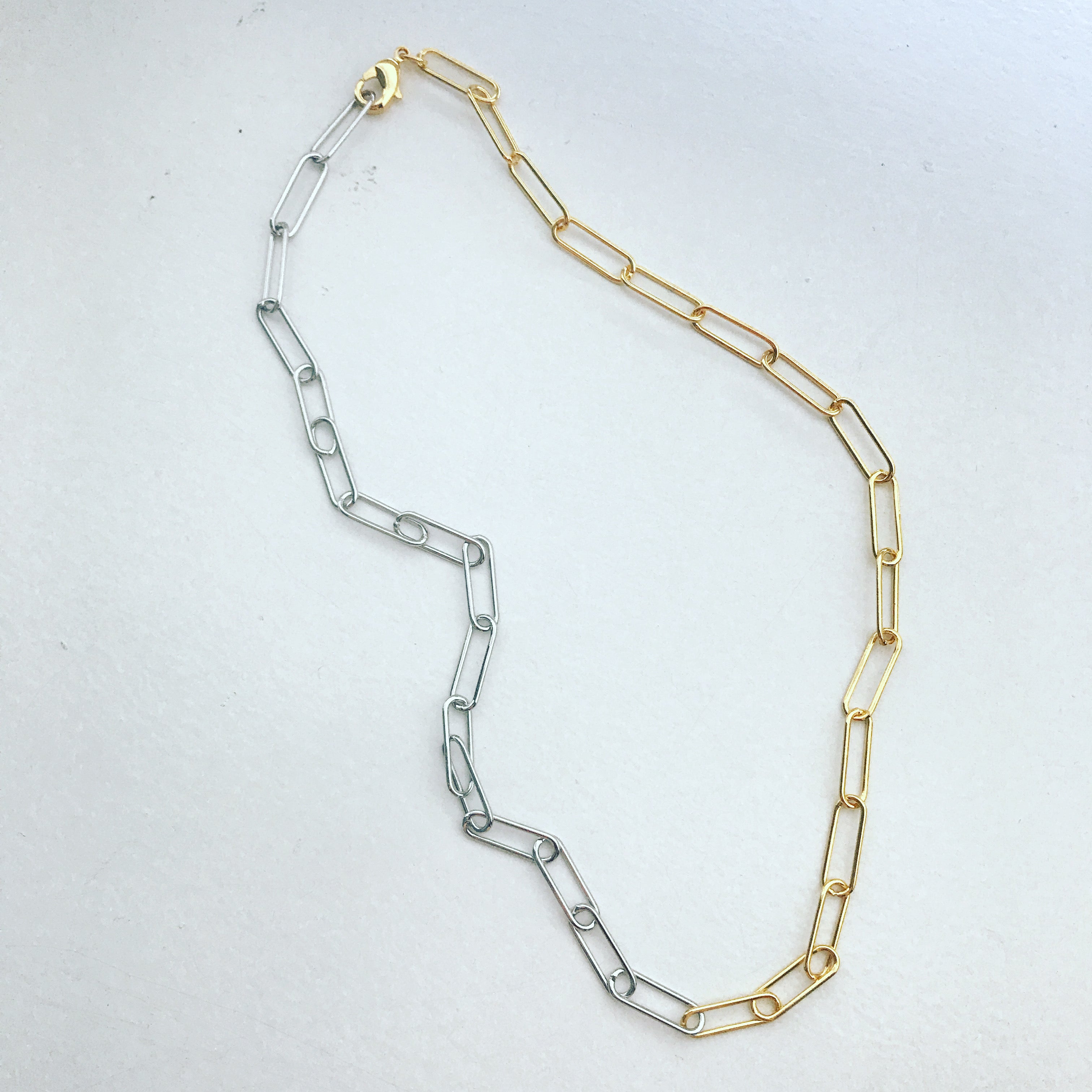 Paperclip Chain Necklace