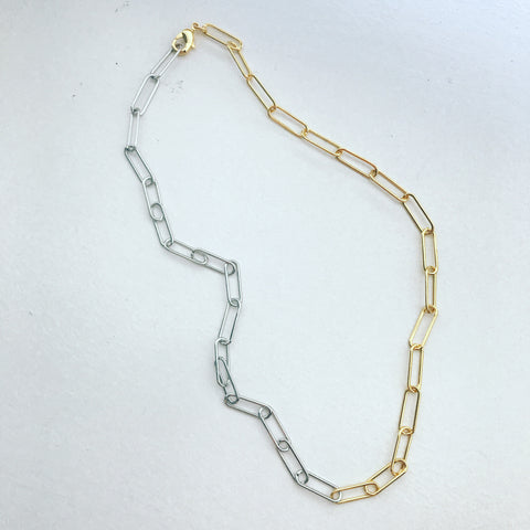 Paperclip Chain Necklace