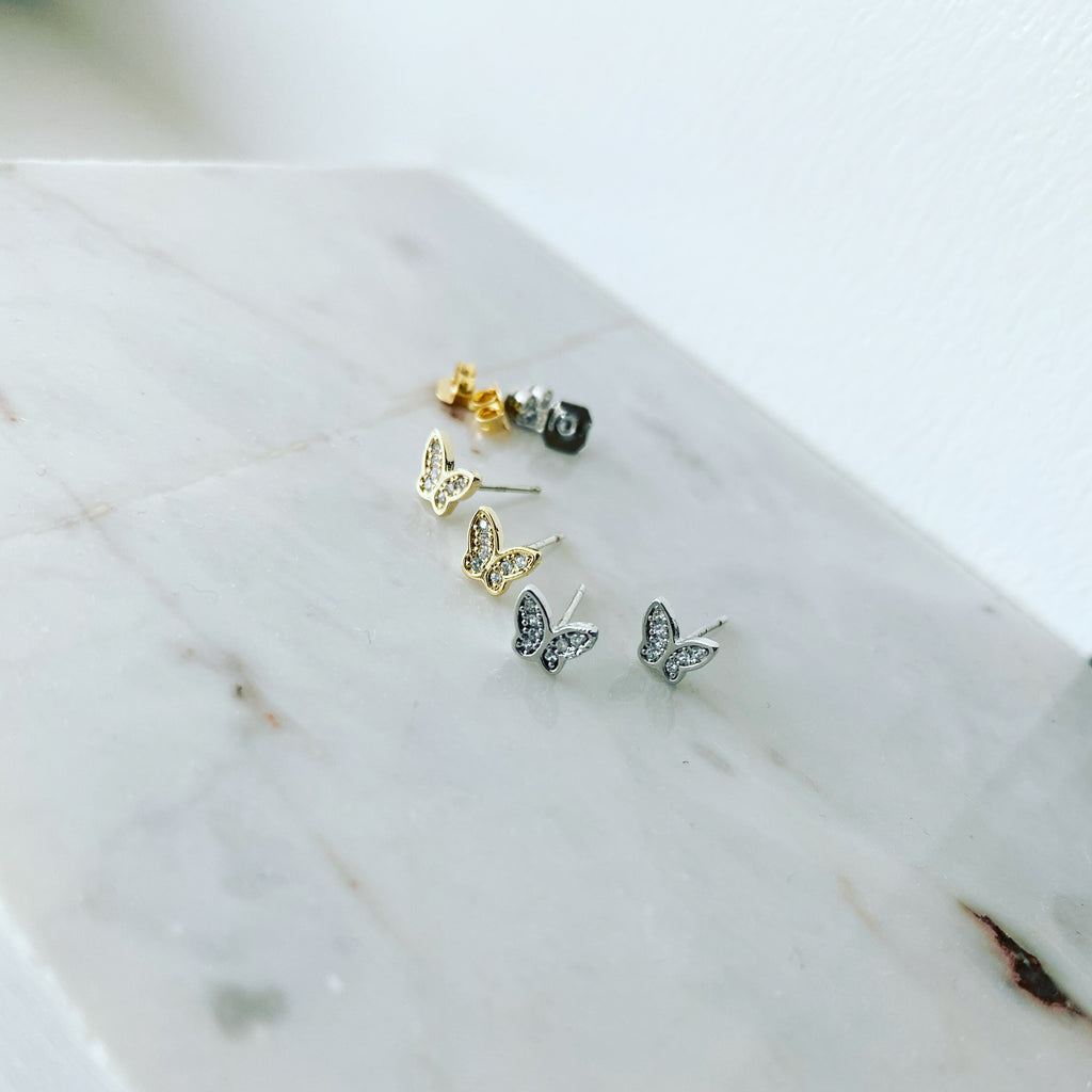 Teeny Butterfly Earrings