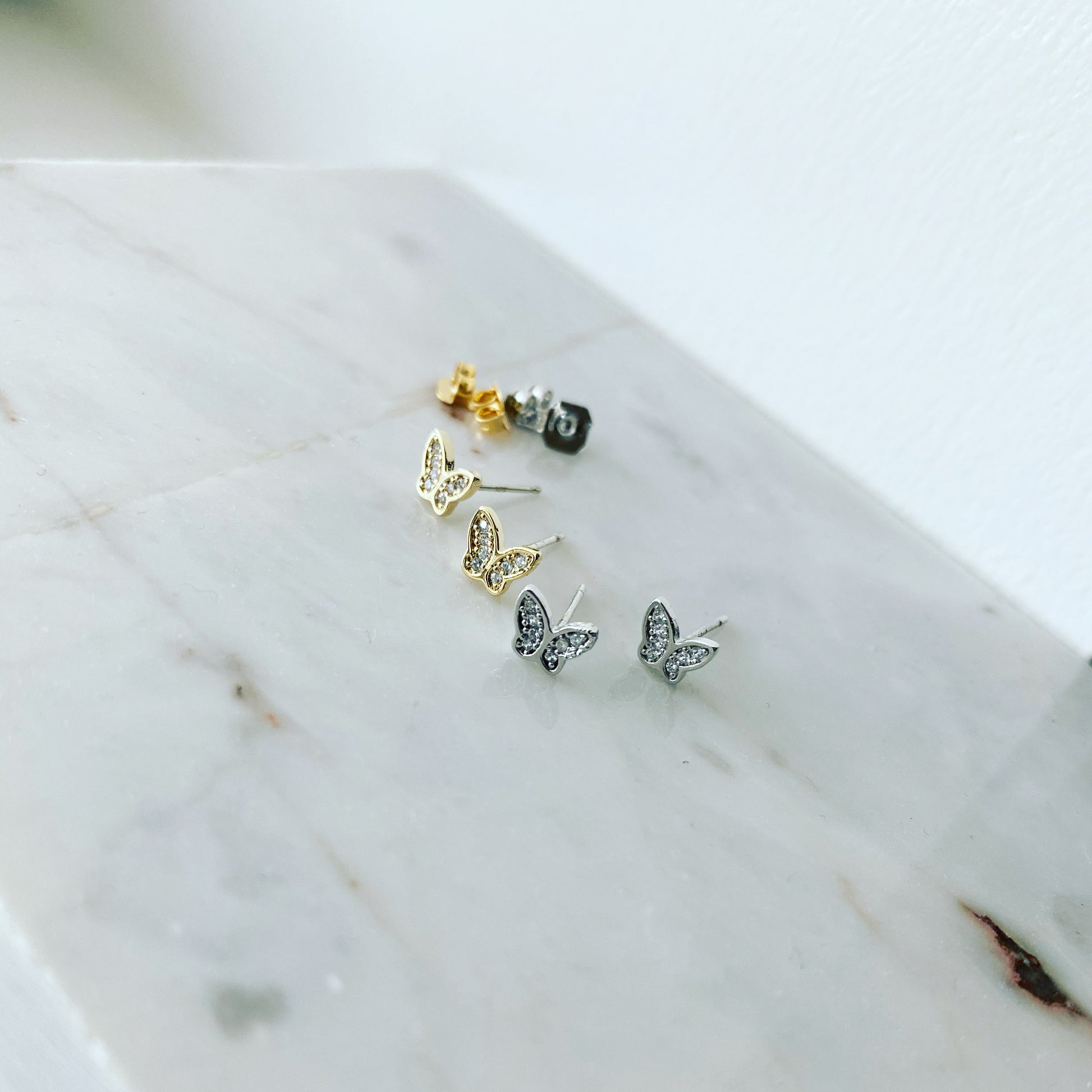 Teeny Butterfly Earrings