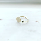 Flat Disc Ring