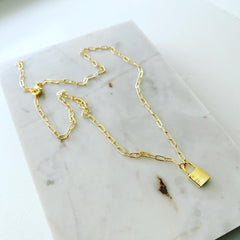 Padlock Necklace
