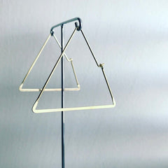 Triangle Hoop Earrings