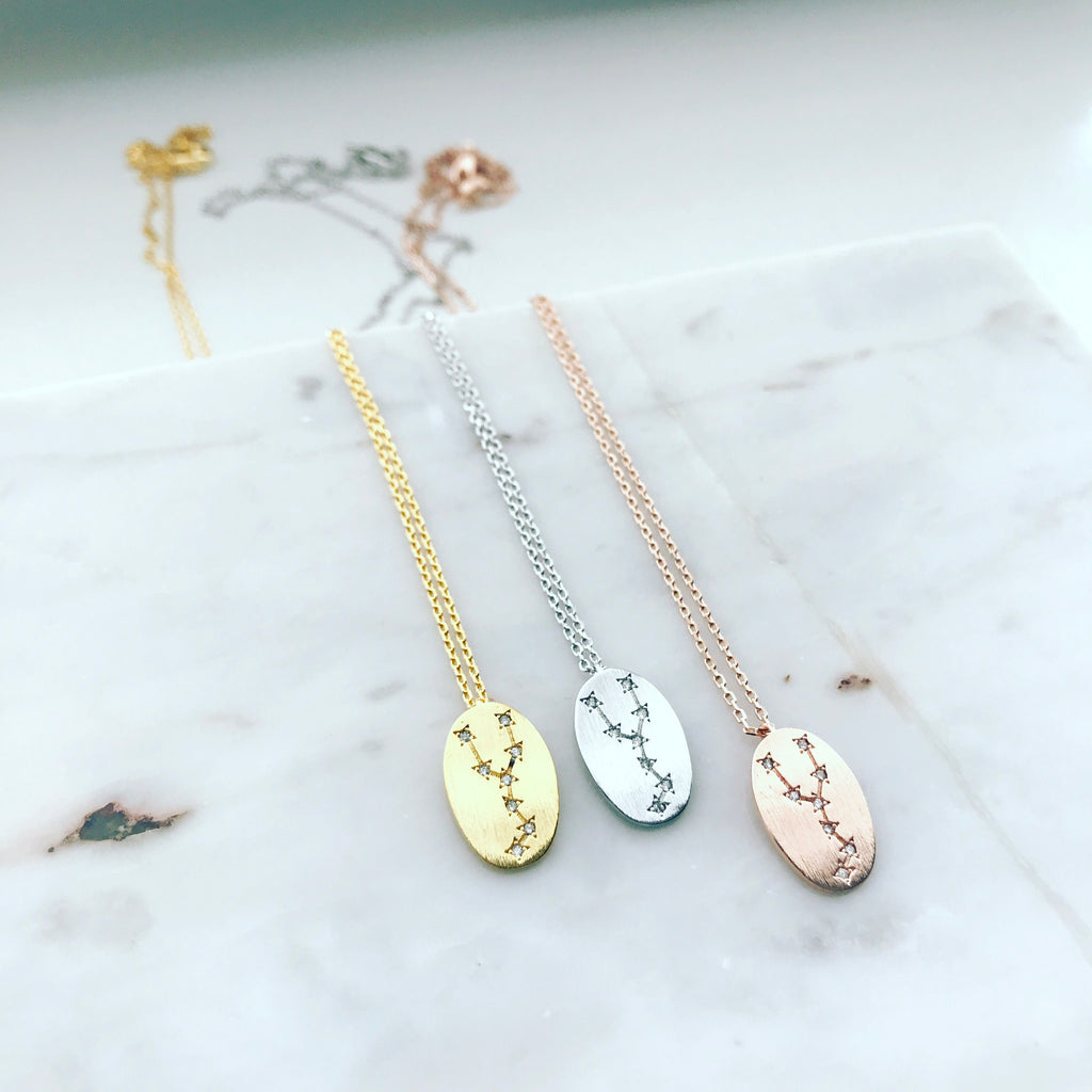 Zodiac Constellations Necklace