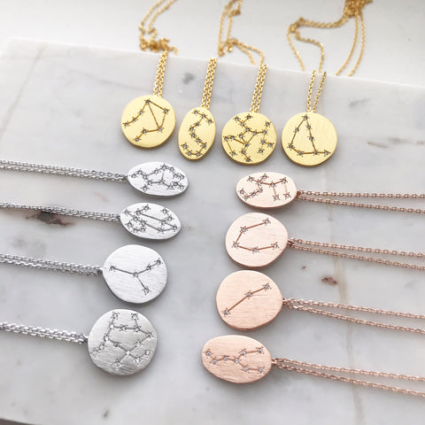 Zodiac Constellations Necklace