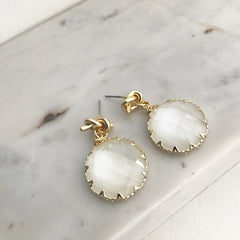 Knotted Drop Earrings