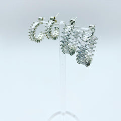 Bali Bling Hoop Earrings