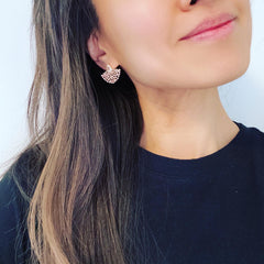 Lattice Lace Earrings
