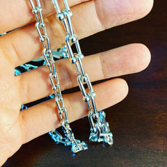 Hardware Link Chain Necklace (Micro)