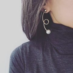 Pearl Twist Earrings