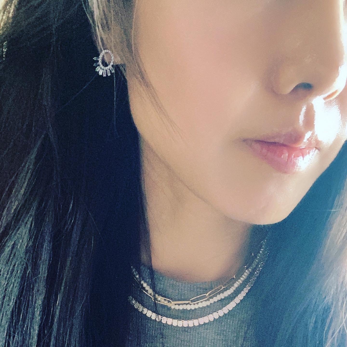 Circle Output Earrings