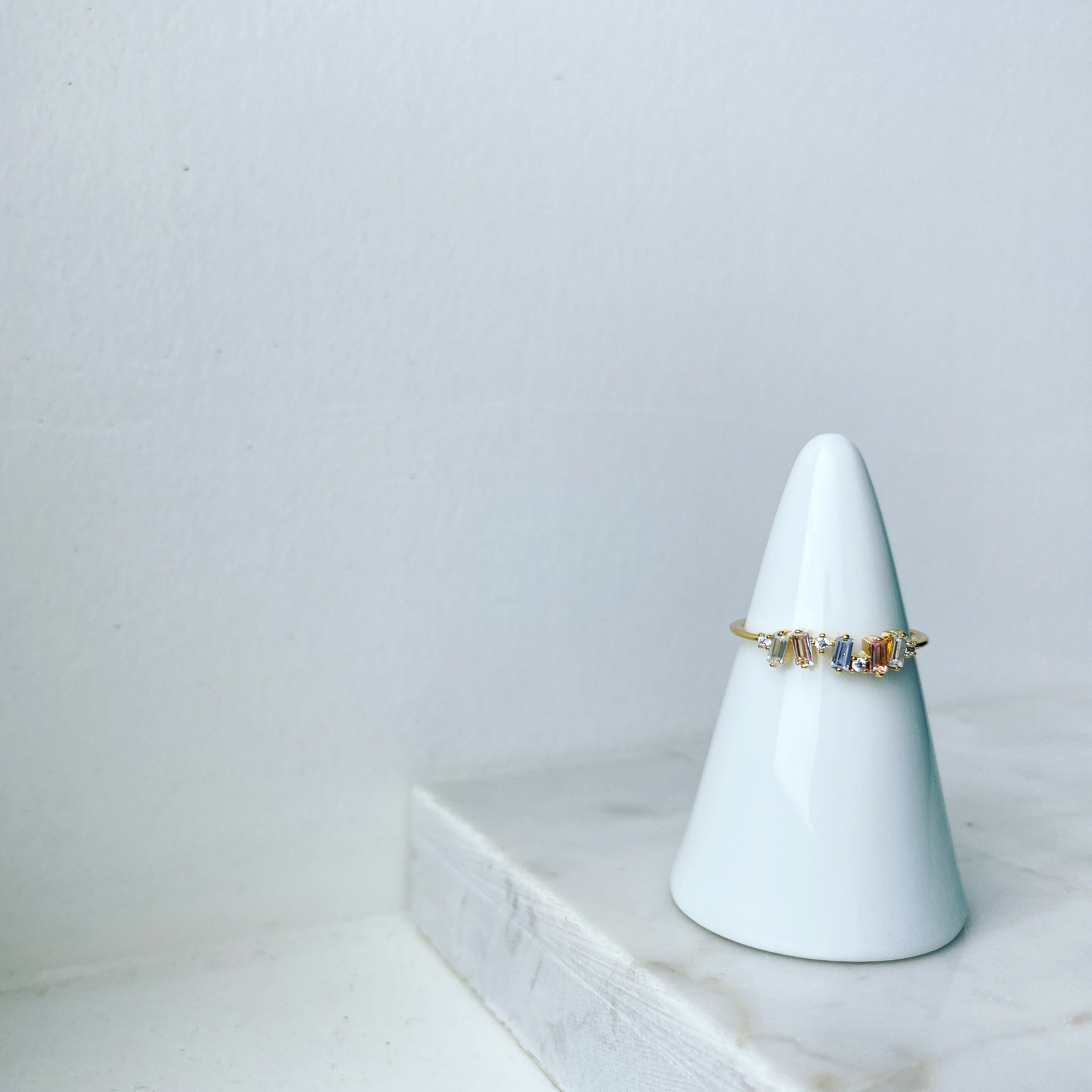 Baguette Ombré Ring