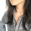Disc Charm Necklace