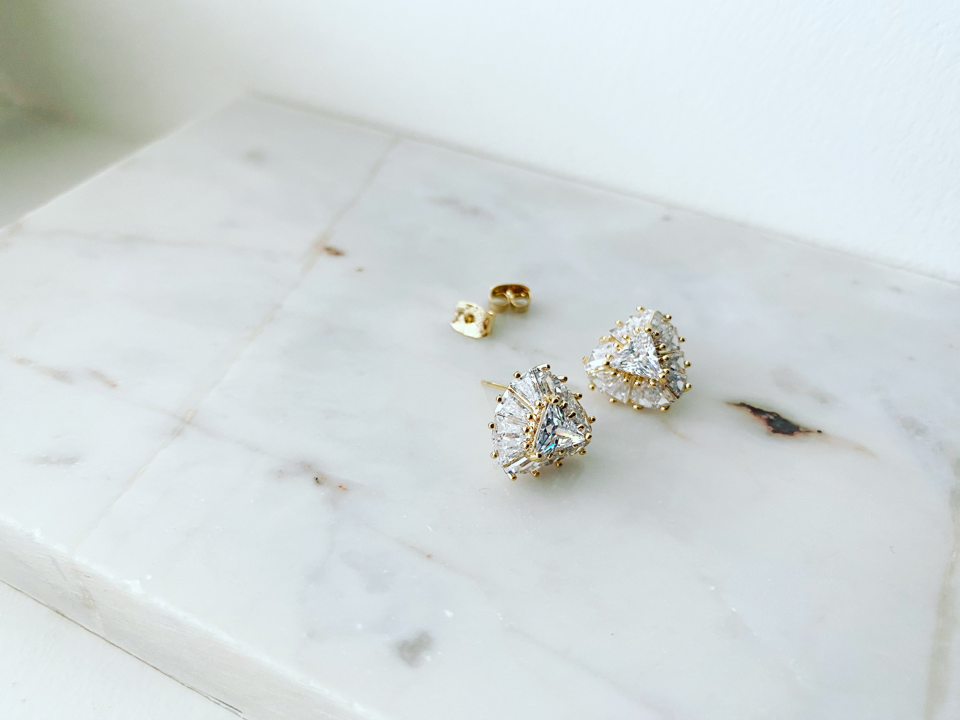 Triangle Shrine Earrings