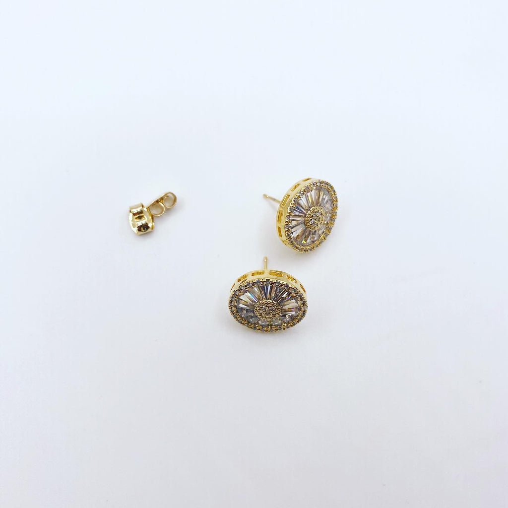 Circle Wheel Earrings