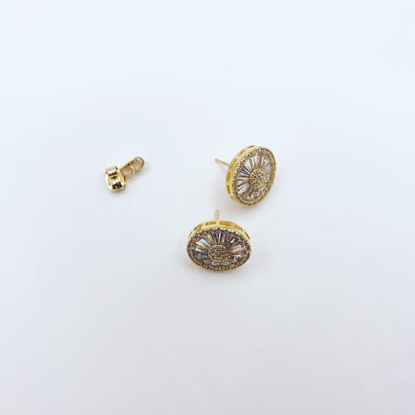 Circle Wheel Earrings