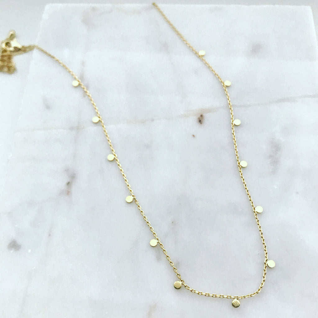 Floating Circles Necklace